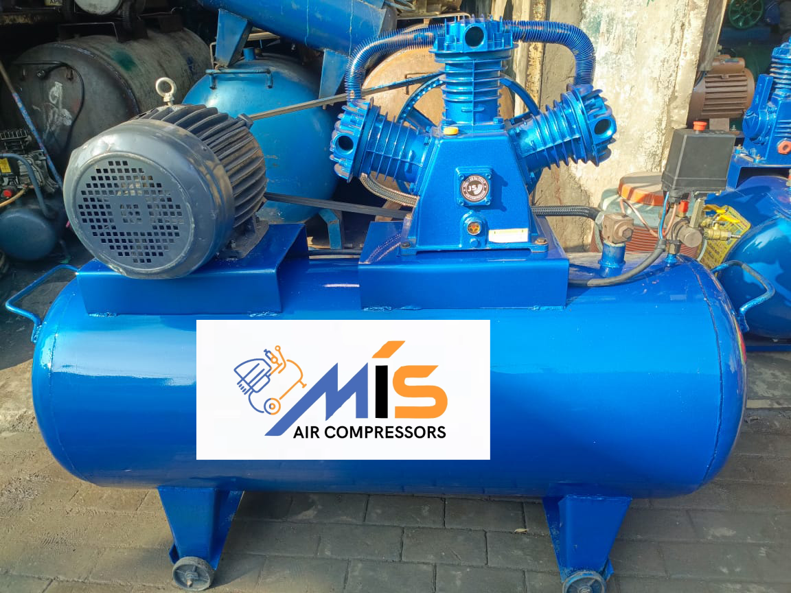 7.5 HP air compressor with local tank 10 bar pressure complete set